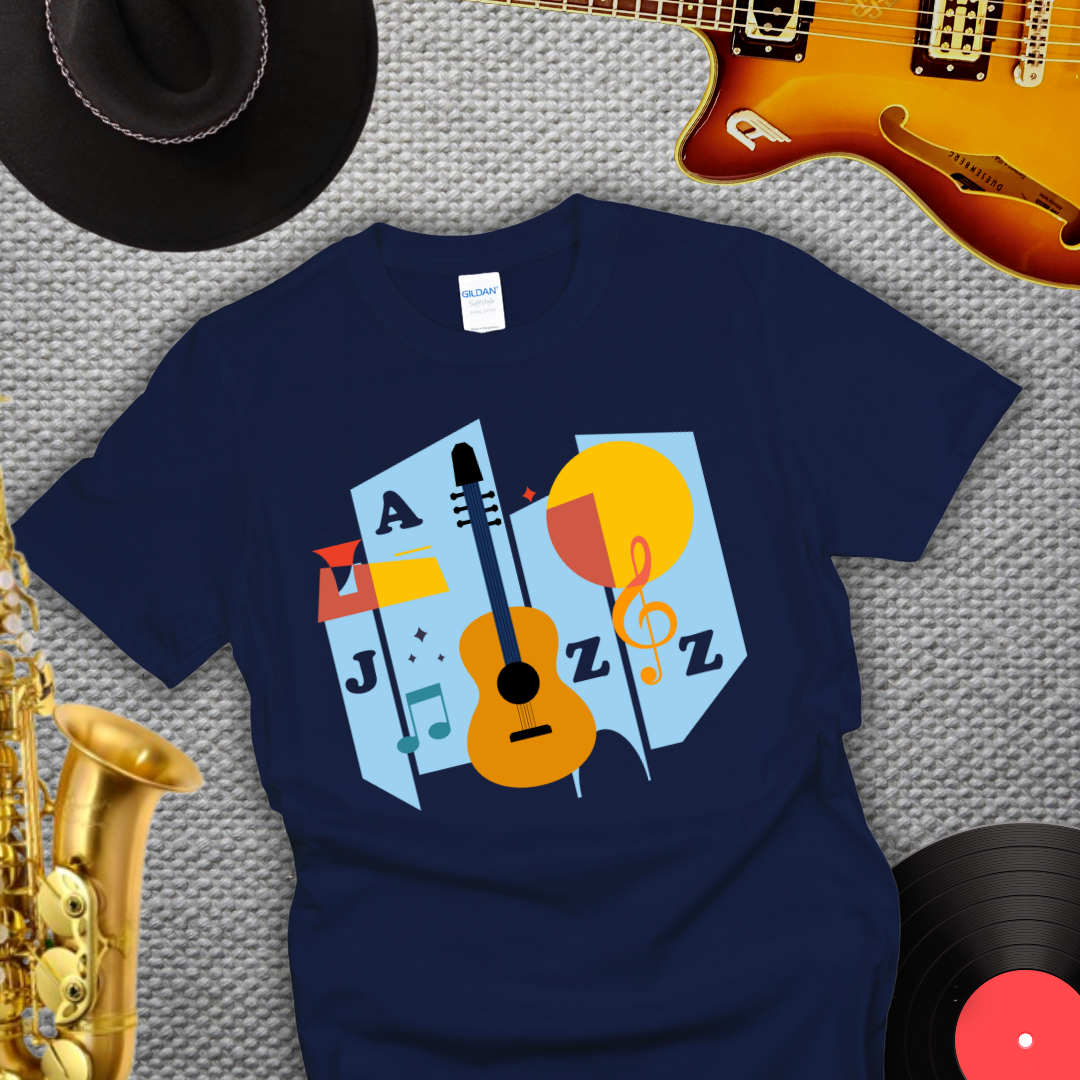 Abstract Jazz T-Shirt