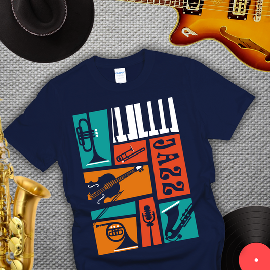 Jazz Instruments T-Shirt