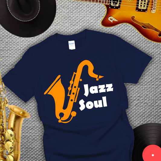 Jazz Soul - Saxophone Player T-Shirt