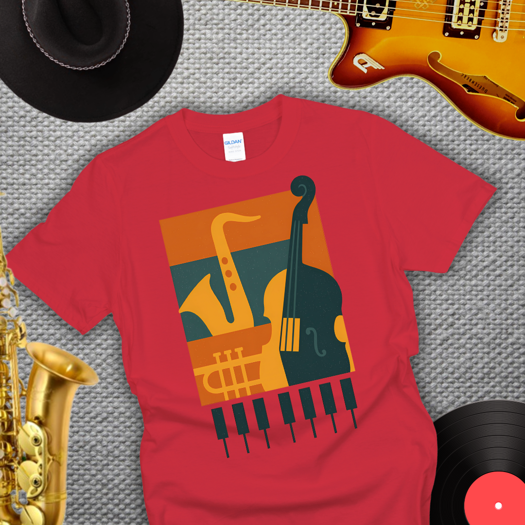 Abstract Jazz T-Shirt