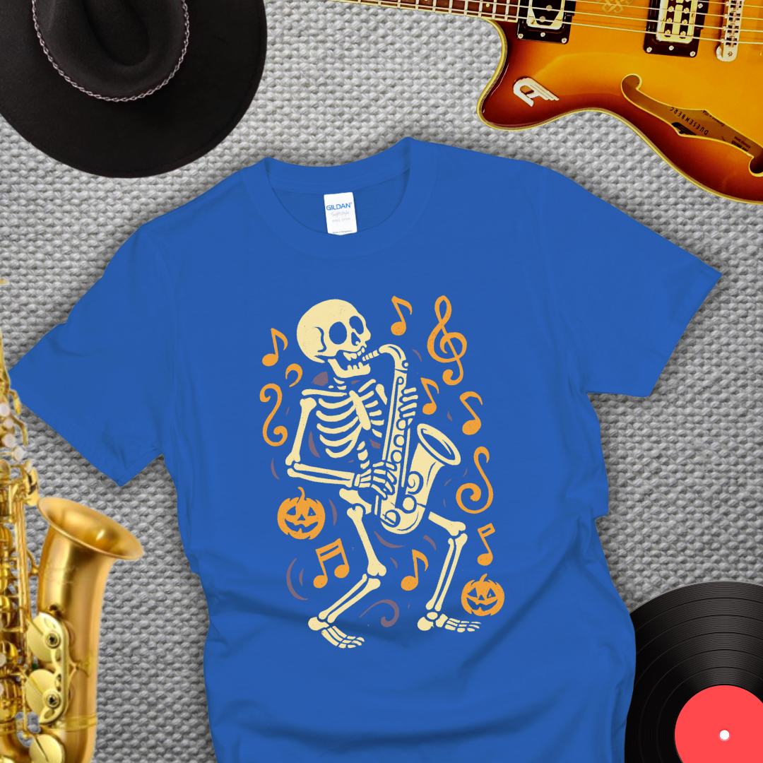 Saxophone Halloween T-Shirt