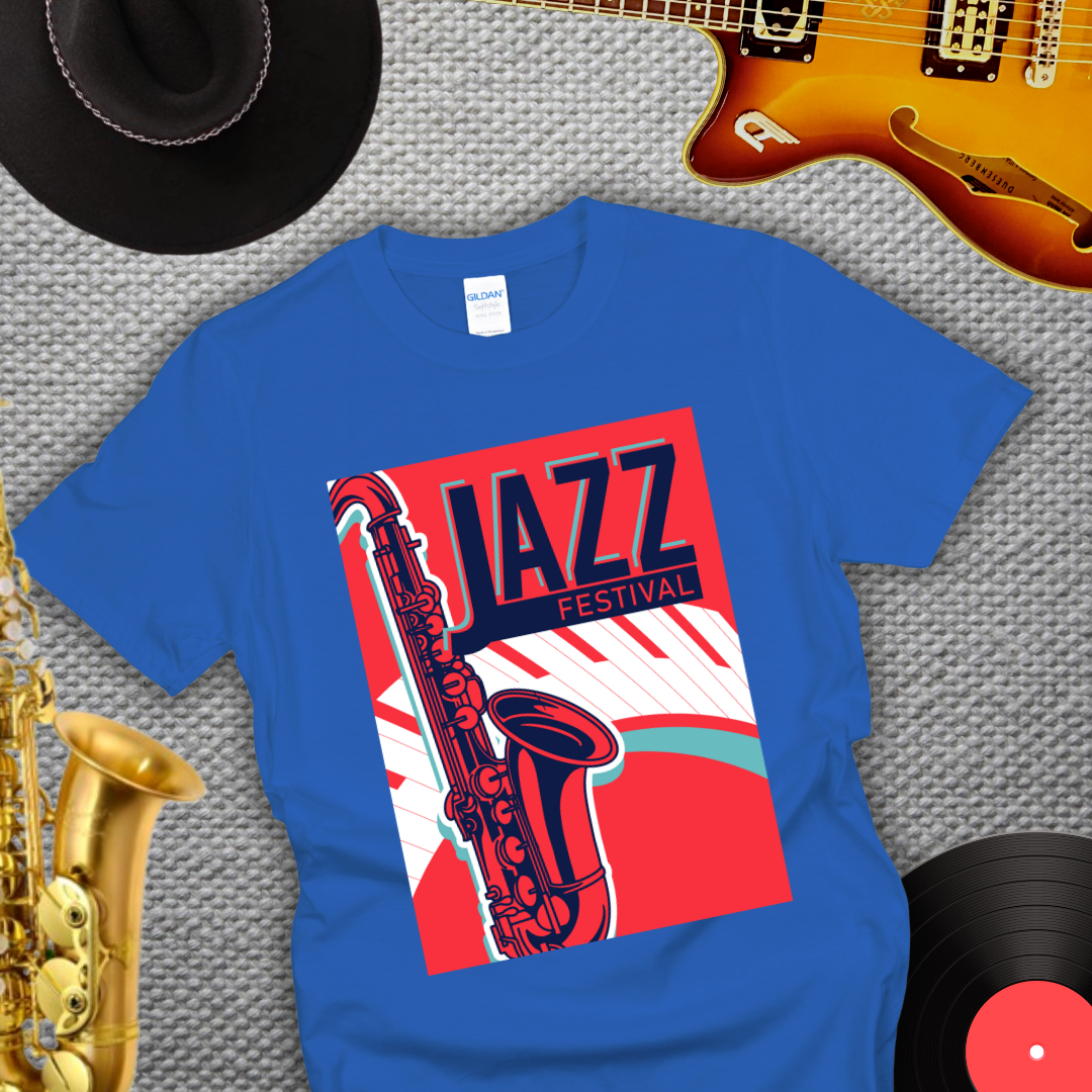 Jazz Festival Poster T-Shirt