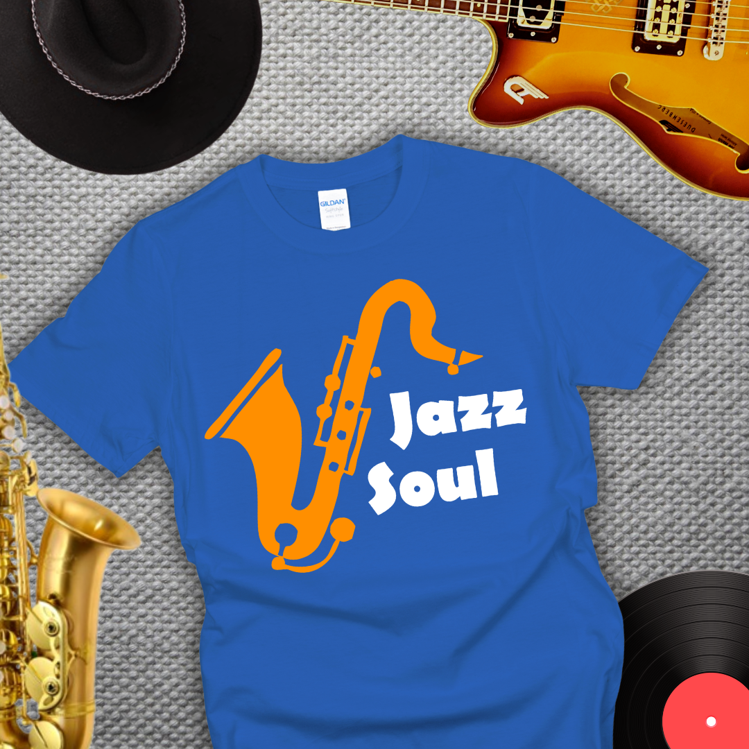 Jazz Soul - Saxophone Player T-Shirt