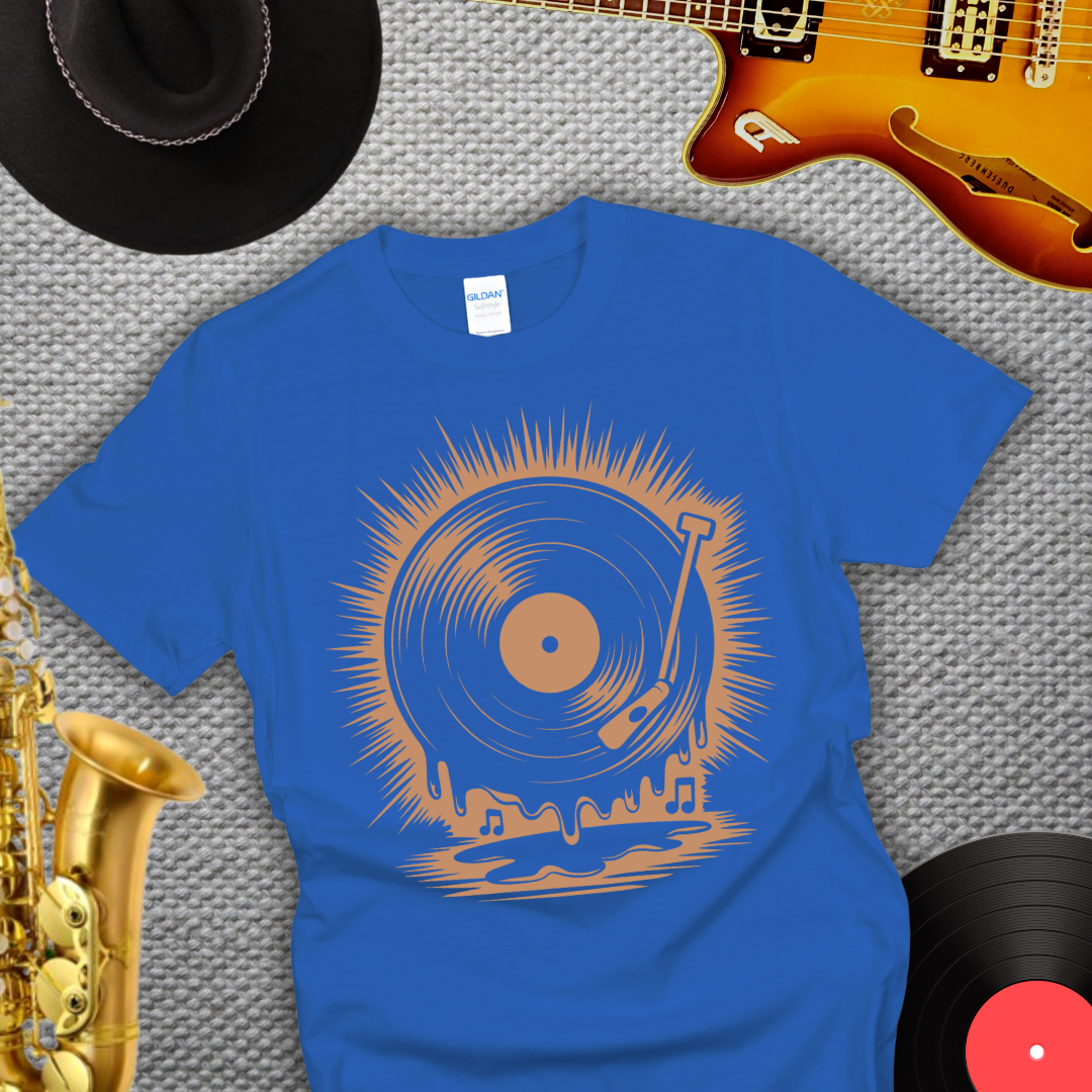 Melting Vinyl T-Shirt