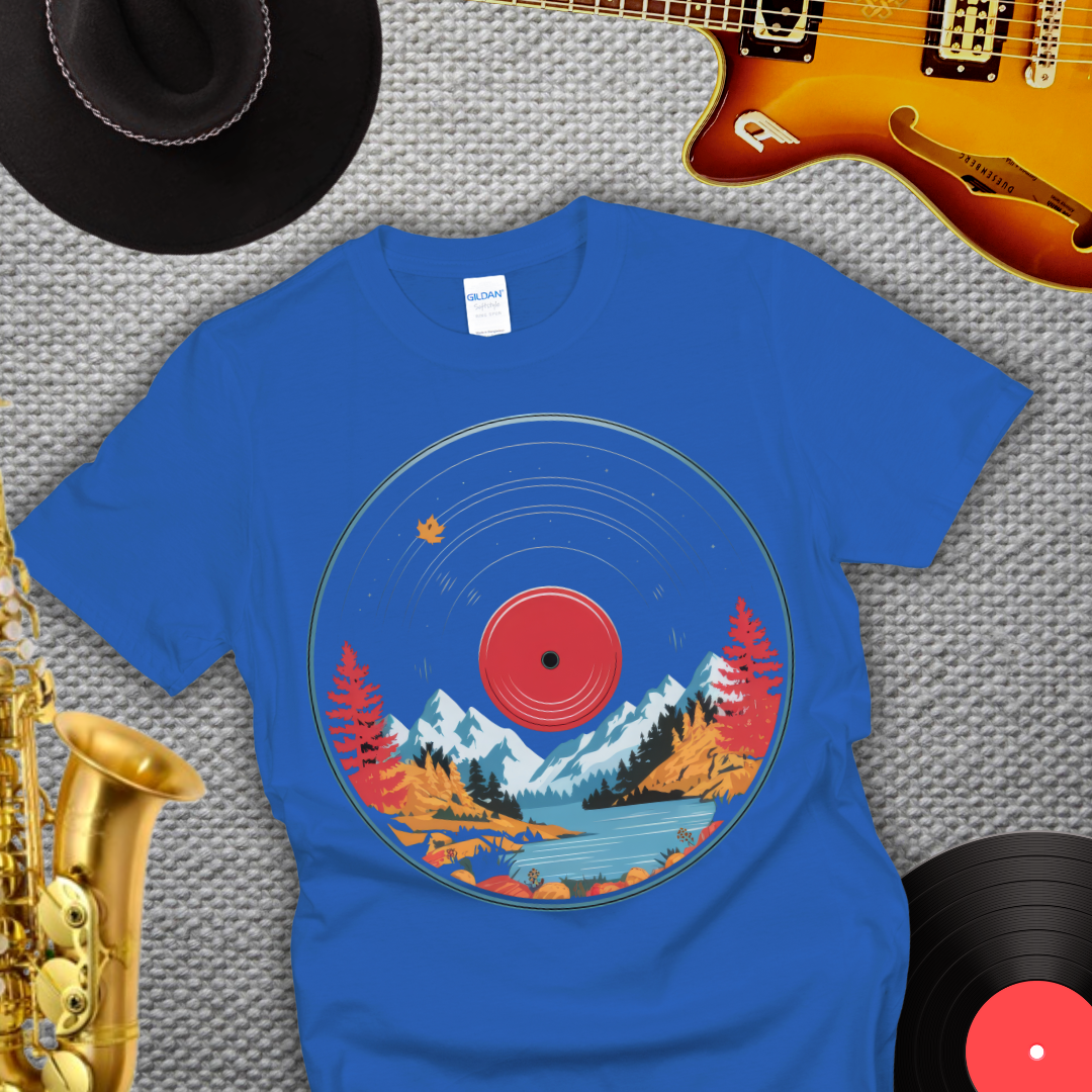 Vinyl Mountains T-Shirt