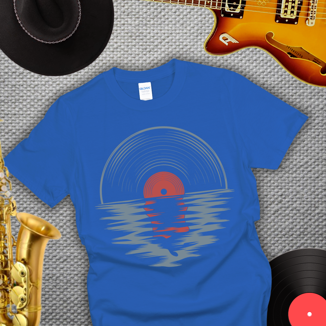 Sunset Vinyl T-Shirt