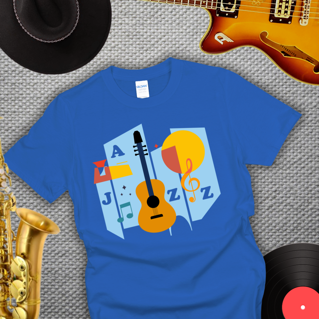 Abstract Jazz T-Shirt