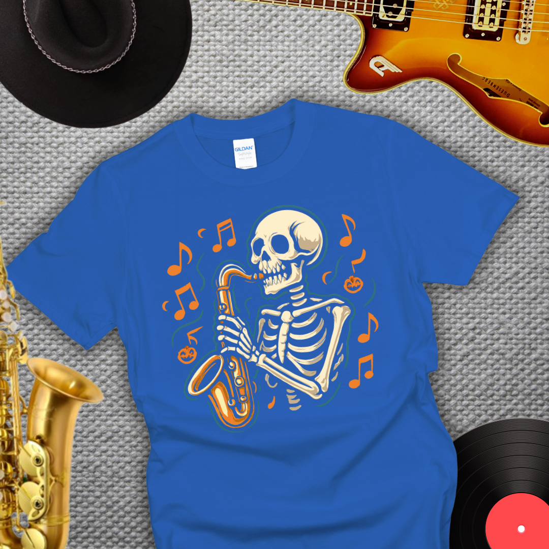 Halloween Saxophone T-Shirt