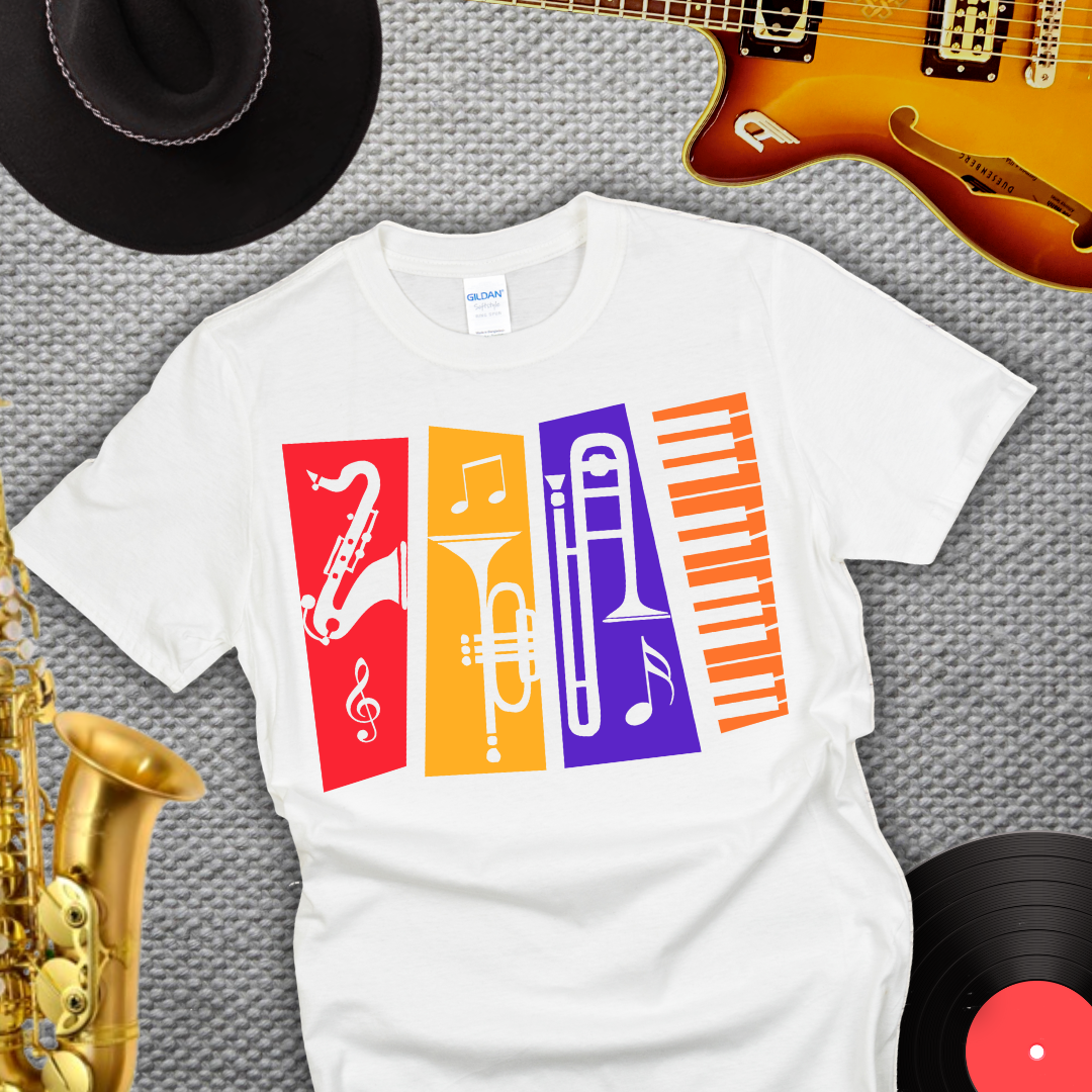Jazz Instruments T-Shirt