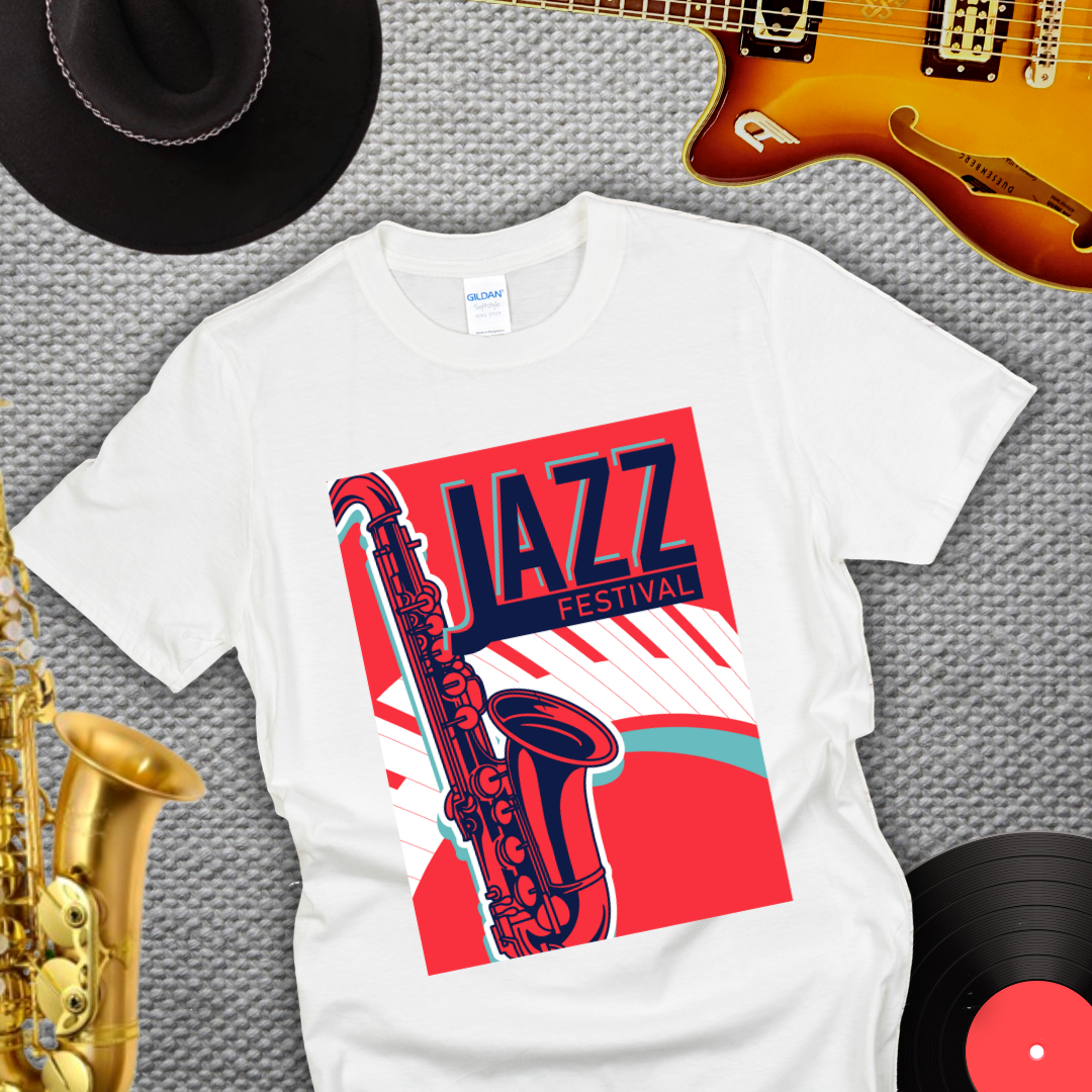 Jazz Festival Poster T-Shirt