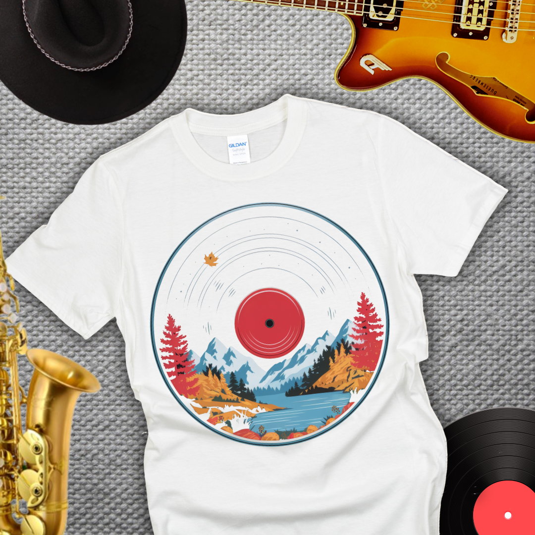 Vinyl Mountains T-Shirt